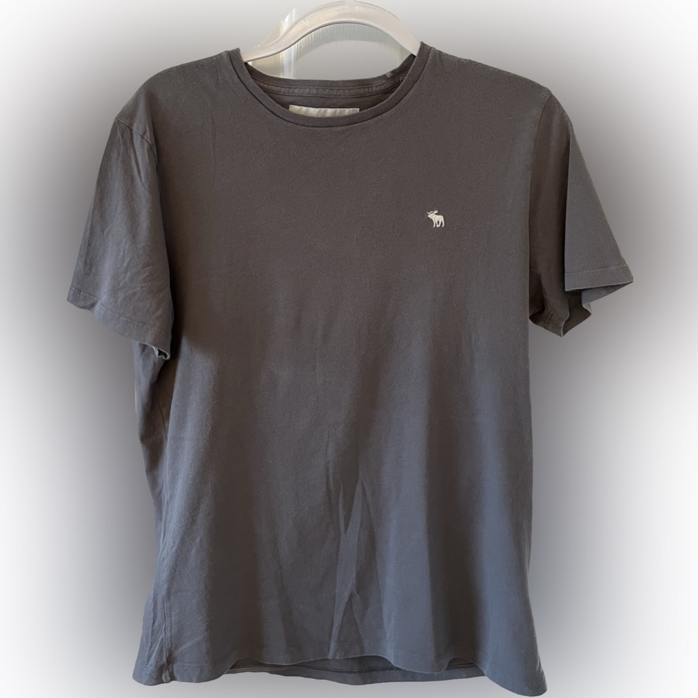 Abercrombie & Fitch Men’s Short Sleeve Tee. Size L. Color Grey.